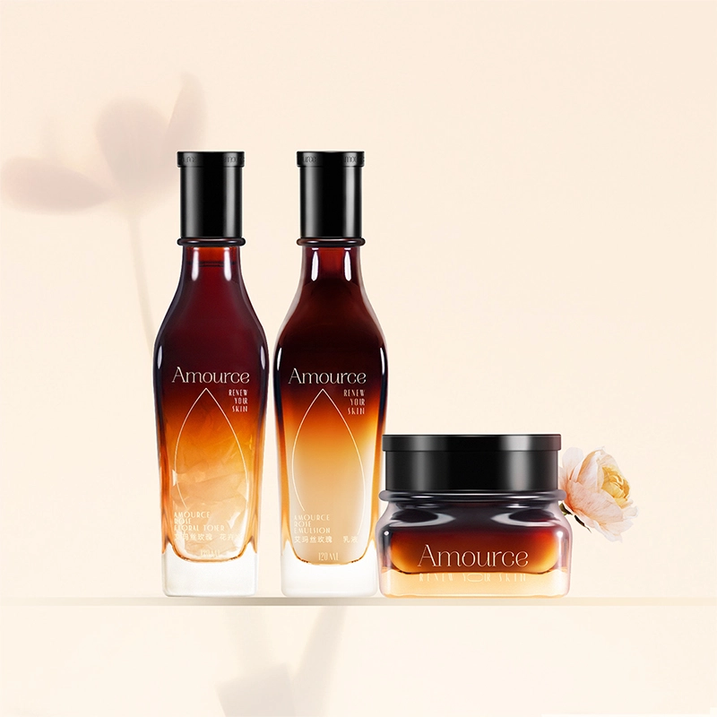 sex Amource Rose Skin Care Set Whitening Nourishing Gift Set for Friends
